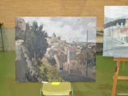 Concurso de Pintura al aire Libre en Mula 2011